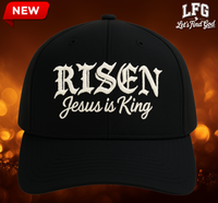 The LFG Risen Jesus Is King embroidered Hat
